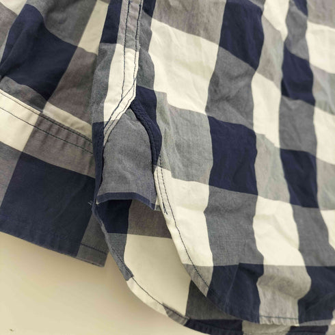 ブルックスブラザーズレッドフリース BROOKS BROTHERS REDFLEECE ブロックチェック ボタンダウンシャツ メンズ import:M