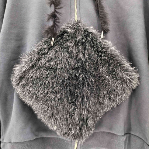 ブランク BLANK 24AW DIAMOND FUR HOODIE メンズ 0