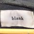 ブランク BLANK 24AW DIAMOND FUR HOODIE メンズ 0