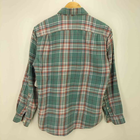 エディーバウアー Eddie Bauer タータンチェック L/S フランネルシャツ メンズ import:S