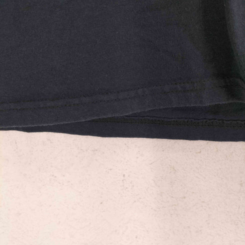 ヘインズ Hanes 90-00s フロントプリントクルーネックバンドTシャツ メンズ JPN:XL