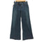 ダナキャランニューヨークジーンズ DKNY JEANS センターライン ジップアップ フレア デニム パンツ Y2K メンズ 2