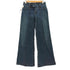 ダナキャランニューヨークジーンズ DKNY JEANS センターライン ジップアップ フレア デニム パンツ Y2K メンズ 2
