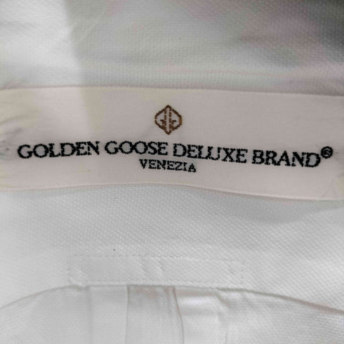 ゴールデン グースデラックスブランド golden goose deluxe brand リボンタイ ドレスシャツ メンズ M