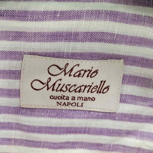 Mario Muscariello リネン カプリシャツ メンズ L