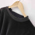 アニエスベースポーツ agnes b. SPORT モロッコ製 ベロアスウェット メンズ import:L