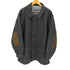 ペンドルトン PENDLETON 70S MADE IN USA エルボーパッチ Thinsulate ダブルジップ ウールハーフコート メンズ import:L