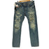 ヒステリックグラマー HYSTERIC GLAMOUR 13AW クラッシュ加工 スタッズ ダメージ デニム パンツ メンズ 34
