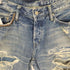 ヒステリックグラマー HYSTERIC GLAMOUR 13AW クラッシュ加工 スタッズ ダメージ デニム パンツ メンズ 34