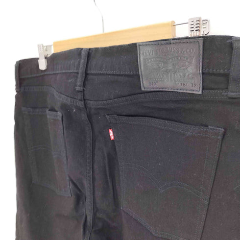 リーバイス Levis PREMIUM 510 SKINNY STRETCH ブラック デニム スキニー ストレッチ デニム パンツ メンズ W:36 L:32