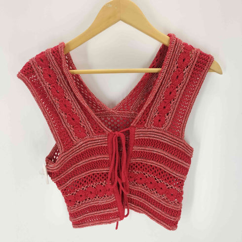 リリーブラウン Lily Brown クロシェ使いビスチェ レディース ONE SIZE