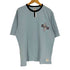 ステューシー Stussy 00S AUTHENTIC GEAR クロス S プリント ネック ライン S/S Tシャツ メンズ import:L