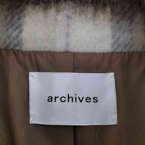 アルシーヴ archives ダブルブレスト チェスターコート レディース JPN:M