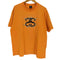 ステューシー Stussy 90S USA製 紺タグ 後期 スタッズ SS リンク プリント S/S Tシャツ メンズ import:XL