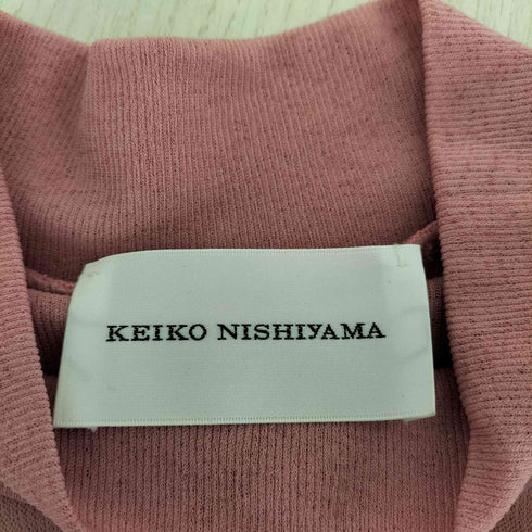 KEIKO NISHIYAMA Den Phal Tulle Turtleneck Top-Pink レディース FREE