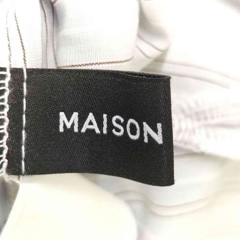 メゾンスペシャル MAISON SPECIAL 24AW Stripe Tie Shirt レディース FREE