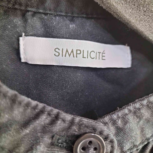 シンプリシテェ SIMPLICITE セルロースシャツ レディース
