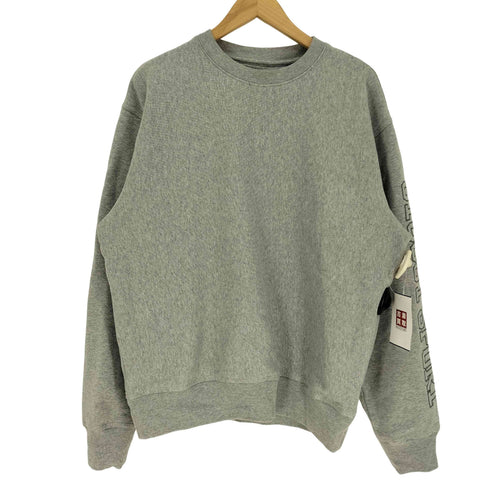 ステューシー Stussy 21AW CREW SWEAT アーム ロゴ 刺繍 裏起毛 スウェット メンズ import:M
