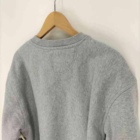 ステューシー Stussy 21AW CREW SWEAT アーム ロゴ 刺繍 裏起毛 スウェット メンズ import:M
