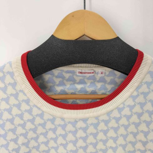 ドレステリア DRESSTERIOR トリコロールジャカード ニット レディース import:L