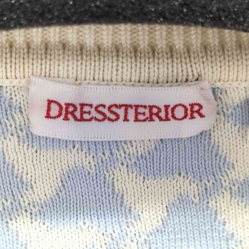 ドレステリア DRESSTERIOR トリコロールジャカード ニット レディース import:L