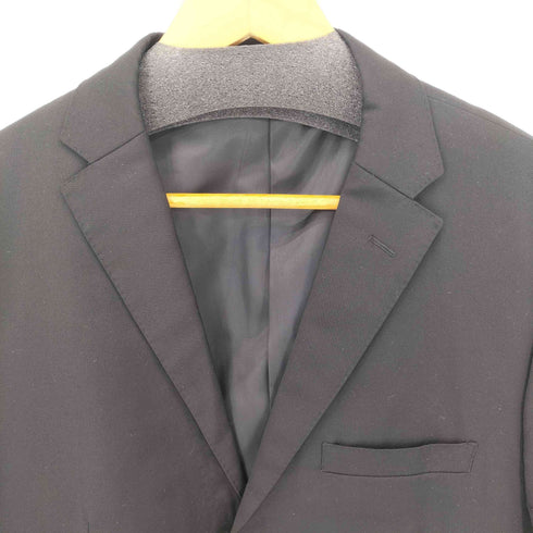 バーバリーブラックレーベル BURBERRY BLACK LABEL ウール 2B テーラードジャケット メンズ 42L