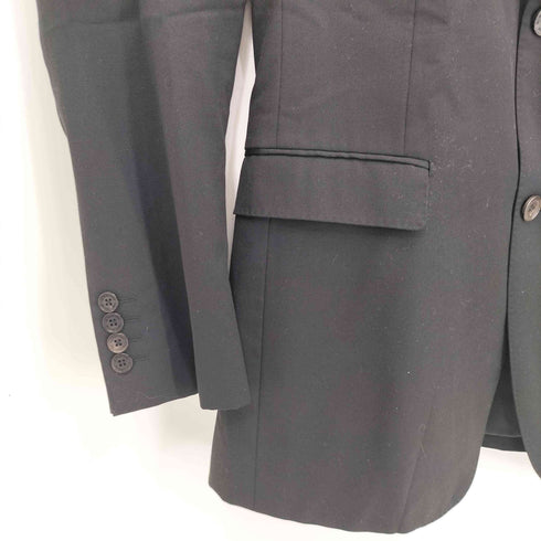 バーバリーブラックレーベル BURBERRY BLACK LABEL ウール 2B テーラードジャケット メンズ 42L