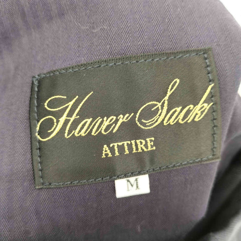 ハバーサックアタイア HAVERSACK ATTIRE ウール タックイージースラックス メンズ JPN:M