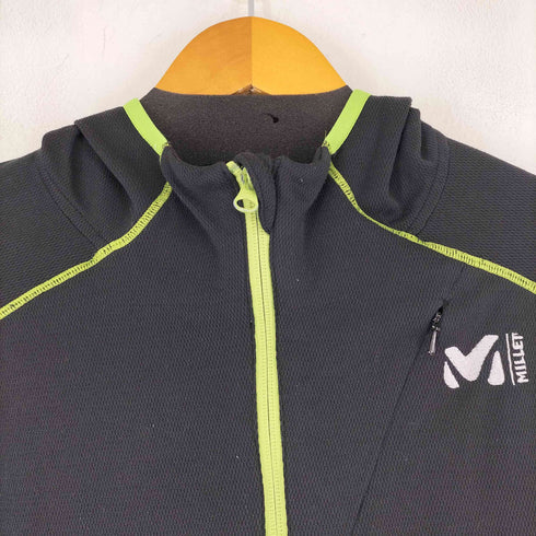 ミレー MILLET パイピング ジップアップパーカー サムホール メンズ JPN:M