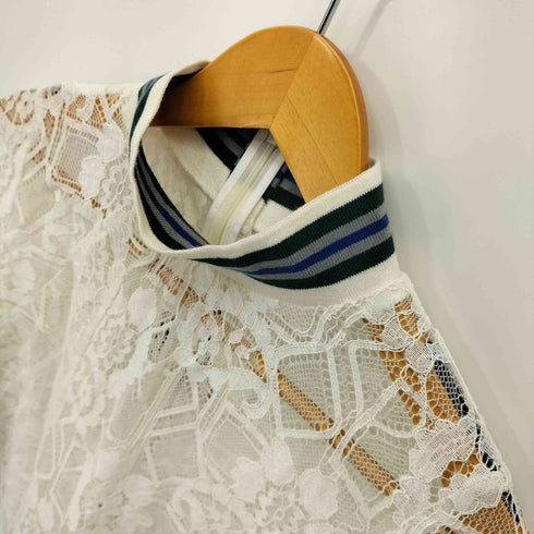 オキラク OKIRAKU LACESTRIPELINETOPS ROSE BUD レディース FREE