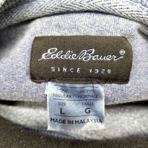 エディーバウアー Eddie Bauer 90~00s アーチプリントクルーネックスウェット メンズ JPN:L