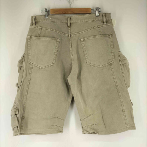 ザラ ZARA デニムカーゴバミューダパンツ メンズ 44