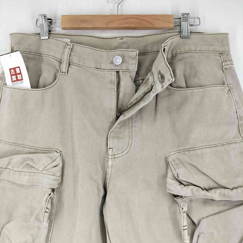 ザラ ZARA デニムカーゴバミューダパンツ メンズ 44