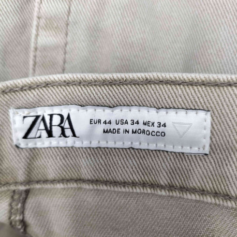 ザラ ZARA デニムカーゴバミューダパンツ メンズ 44