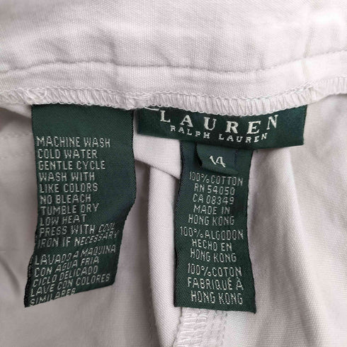 ローレンラルフローレン LAUREN RALPH LAUREN 90s クロップドワイドパンツ レディース 14