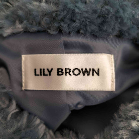 リリーブラウン Lily Brown トグルボタンバリエファーコート レディース ONE SIZE