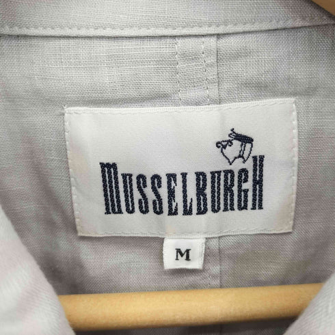 MUSSELBURGH チンストラップ リネン 4B テーラードジャケット メンズ JPN:M