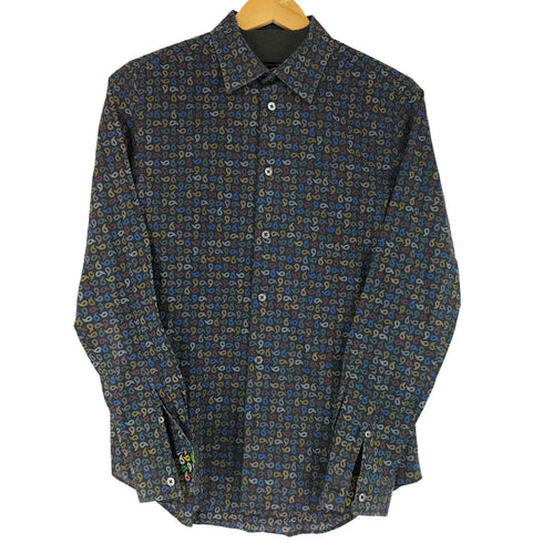 ピーエスポールスミス PS Paul Smith マルチカラーペイズリーシャツ メンズ JPN:M