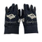 ヨウジヤマモトプールオム Yohji Yamamoto POUR HOMME 21AW FLEECE WARMER GLOVE YY EYE PRINT フリース ウォーマー グローブ レディース JPN:M
