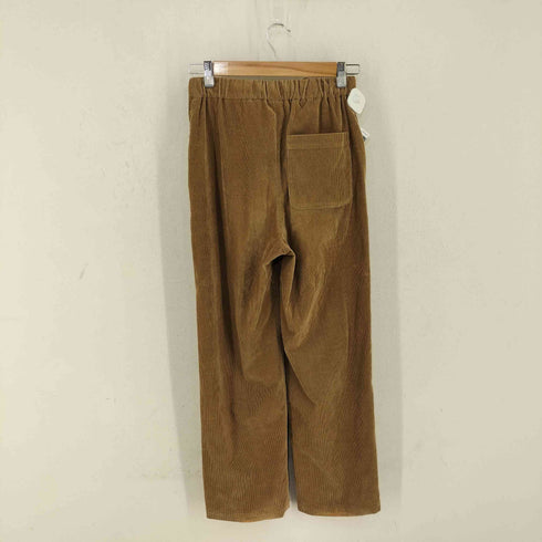 マカフィー MACPHEE ストレッチコーデュロイ イージーストレートパンツ レディース 34