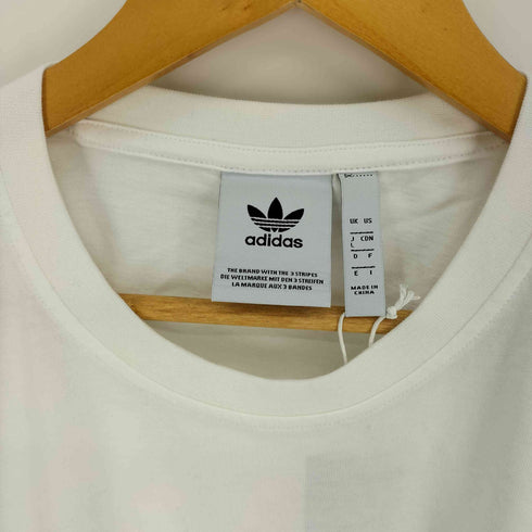 アディダスオリジナルス adidas Originals Logo Printing Splicing Sports Short Sleeve ロゴ プリント S/S Tシャツ メンズ JPN:L