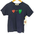 プレイコムデギャルソン PLAY COMME des GARCONS AD2017 17SS ハートプリント コットン S/S クルーネック Tシャツ レディース JPN:M