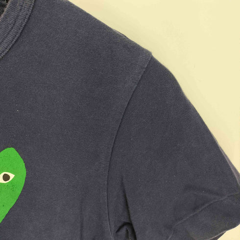プレイコムデギャルソン PLAY COMME des GARCONS AD2017 17SS ハートプリント コットン S/S クルーネック Tシャツ レディース JPN:M