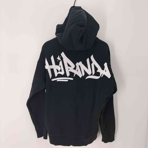 ハイパンダ HIPANDA 両面プリントプルオーバーパーカー メンズ JPN:XL