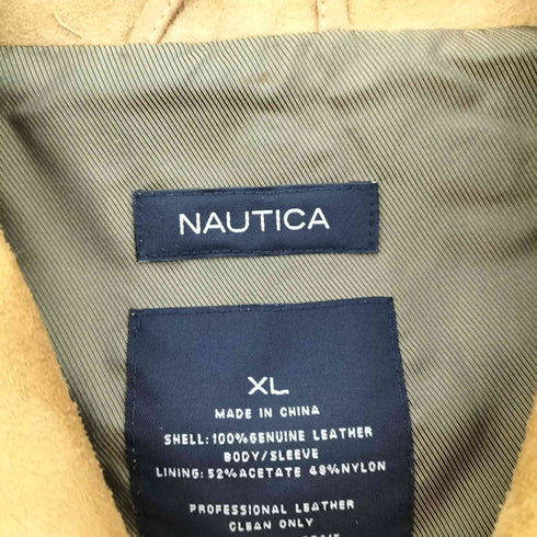 ノーティカ NAUTICA 00s スエードハーフコート メンズ JPN:XL