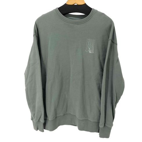 ハイパンダ HIPANDA ラインストーンデザインクルーネックスウェット レディース JPN:L