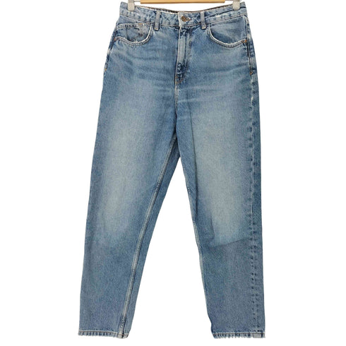 ザラ ZARA ダメージ加工インディゴデニムパンツ レディース USA8