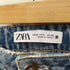 ザラ ZARA ダメージ加工インディゴデニムパンツ レディース USA8