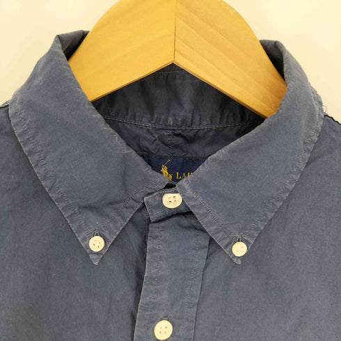 ラルフローレン RALPH LAUREN ポニー刺繍 コットン B.D S/S シャツ レディース import:S