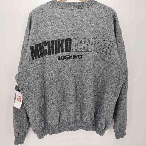 ミチコロンドン MICHIKO LONDON バックプリント ジップアップスウェット メンズ FREE